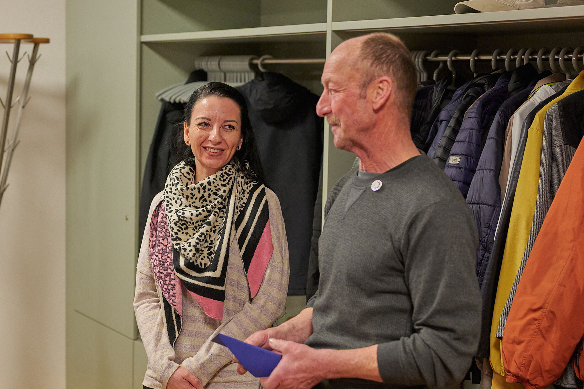 Einen besonderen Dank für ihre Unterstützung bei der Organisation von Veranstaltungen hatte sich Stabsunteroffizier Jennifer Roth verdient. Foto: Ingo Kaminsky