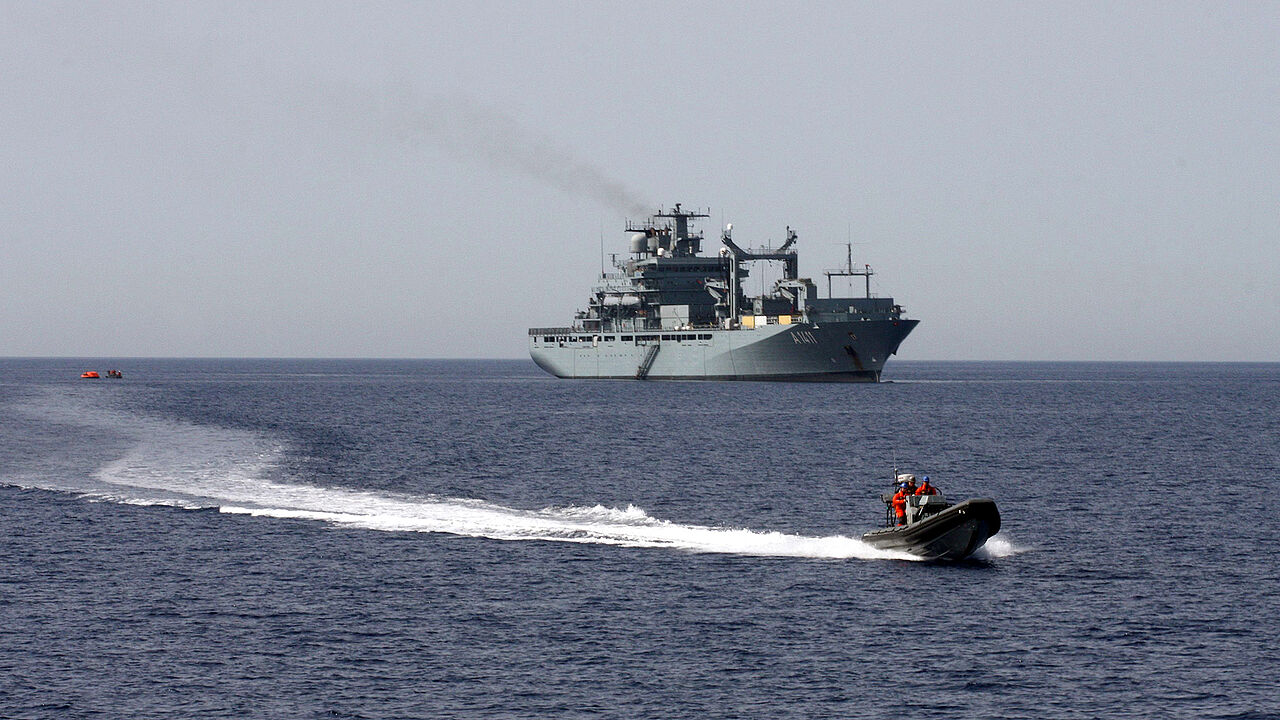 Anfang März hat der Einsatzgruppenversorger "Berlin" den Heimatstützpunkt Wilhelmshaven in Richtung Mittelmeer verlassen. Archivfoto: Bundeswehr/PAO Mittelmeer