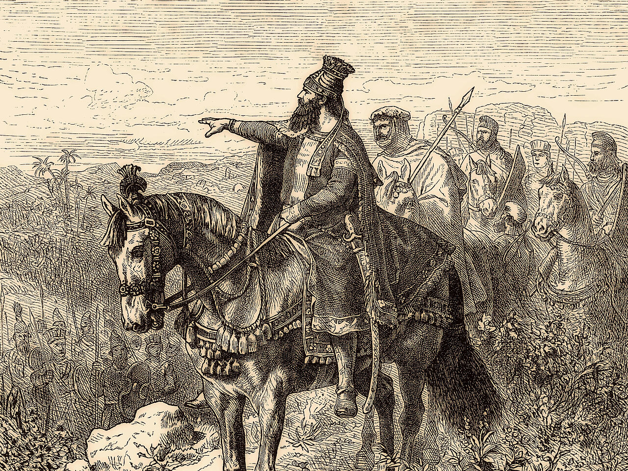 Kyros II., Gründer des ersten Weltreiches in der Erdgeschichte im 5. Jahrhundert vor Christus. Foto: picture alliance/imageBROKER/Heinz-Dieter Falkenstein