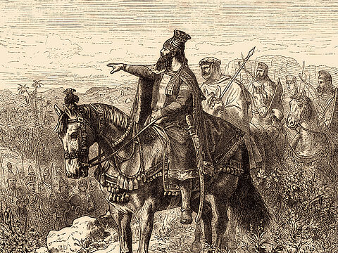 Kyros II., Gründer des ersten Weltreiches in der Erdgeschichte im 5. Jahrhundert vor Christus. Foto: picture alliance/imageBROKER/Heinz-Dieter Falkenstein