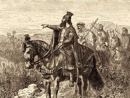 Kyros II., Gründer des ersten Weltreiches in der Erdgeschichte im 5. Jahrhundert vor Christus. Foto: picture alliance/imageBROKER/Heinz-Dieter Falkenstein