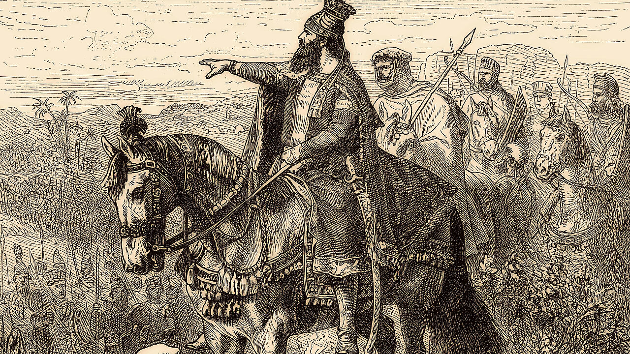 Kyros II., Gründer des ersten Weltreiches in der Erdgeschichte im 5. Jahrhundert vor Christus. Foto: picture alliance/imageBROKER/Heinz-Dieter Falkenstein