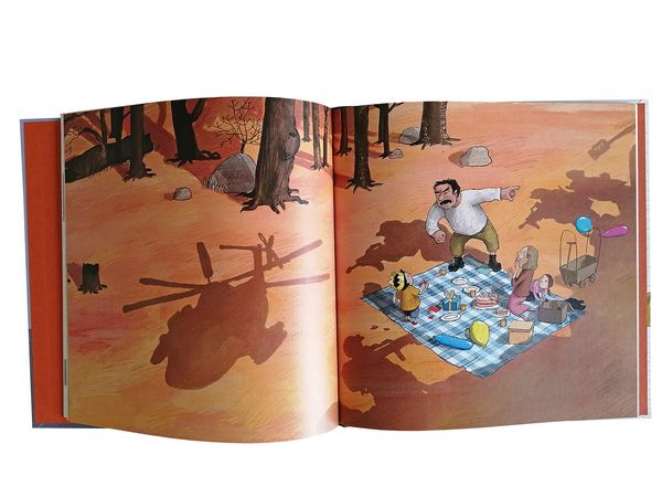 Das Kinderbuch „Schattige Plätzchen“ ist ein Beispiel für neu entwickelte Möglichkeiten, Therapien für Betroffene und ihre Angehörigen zu unterstützen. Foto: DBwV/Hepner