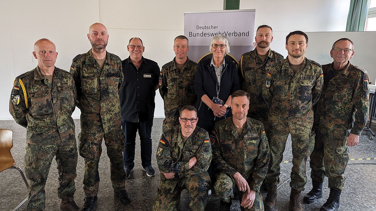 Der neue Vorstand der TruKa KpfmAbwS in Stetten a.k.M. Foto:  Robert Schmidt