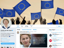 Ursula von der Leyen kündigte ihren Rücktritt als Verteidigungsministerin auf ihrem Twitter-Account und per Tagesbefehl an. Screenshot: DBwV