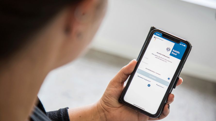 Im Bereich der Beihilfe gibt es eine Reihe von Neuigkeiten - auch bei der App "Beihilfe Bund". Foto: DBwV/Zacharie Scheurer