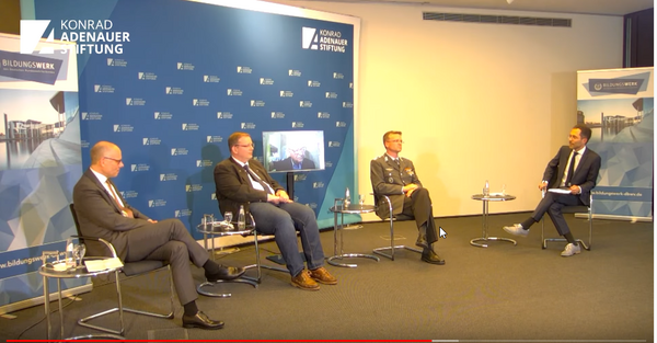 Auch im digitalen Format eine gelungene Veranstaltung: Die Königsbronner Gespräche. Foto: Screenshot/DBwV