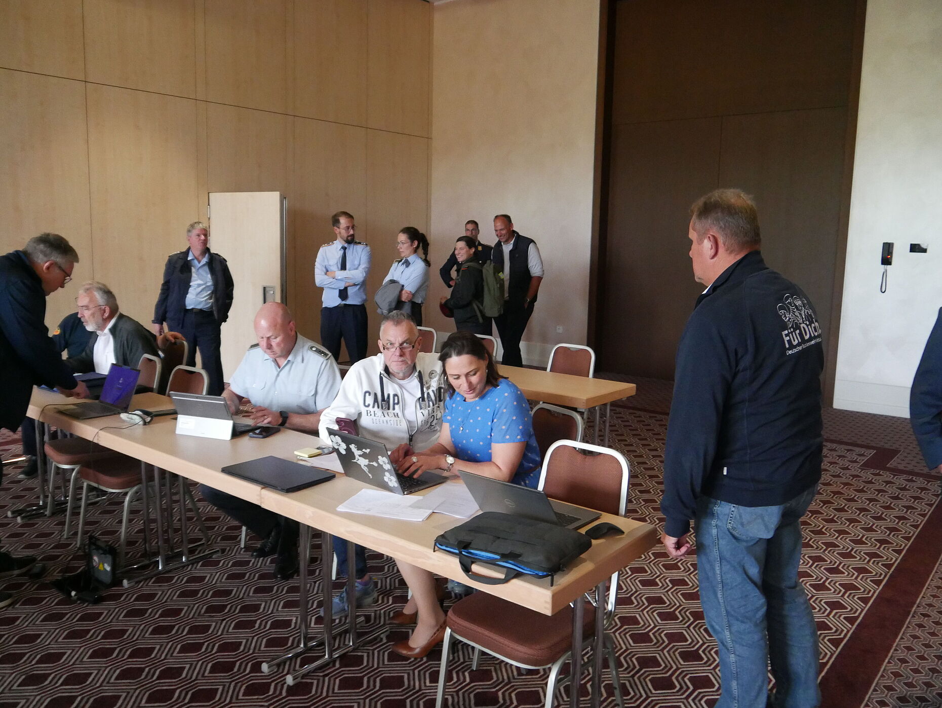 Einweisung DBwV-Campus und Datenschutzschulung für Mandatsträger. Foto: DBwV
