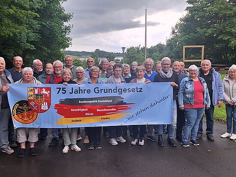 Mehr als 25 Kameradinnen und Kameraden erlebten eine gelungene Veranstaltung. Foto: DBwV