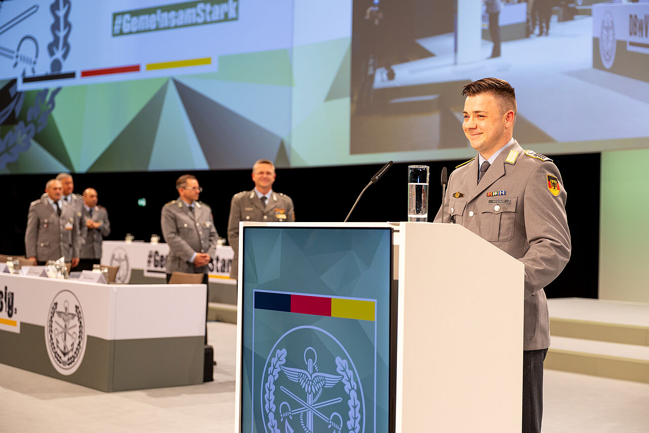 Tag 2- Impressionen der Hauptversammlung 2025. Foto: DBwV/Yann Bombeke