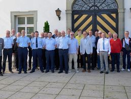 Mandatsträger des Bezirkes Donau-Neckar-Bodensee unter Vorsitz von Oberstabsfeldwebel a.D. Harald Lott trafen sich zu ihrer zweitägigen Veranstaltung in Kißlegg. Foto: DBwV/Ingo Kaminsky