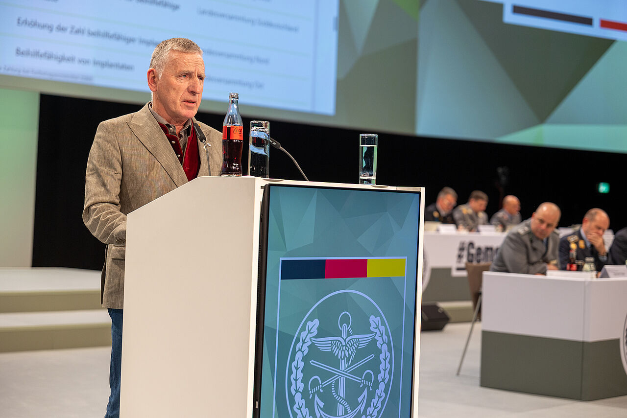 Tag 3 - Impressionen der Hauptversammlung 2025. Foto: DBwV/Yann Bombeke