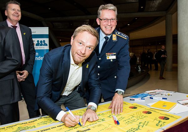 Christian Lindner, Bundesvorsitzender FDP Foto: DBwV/Scheurer