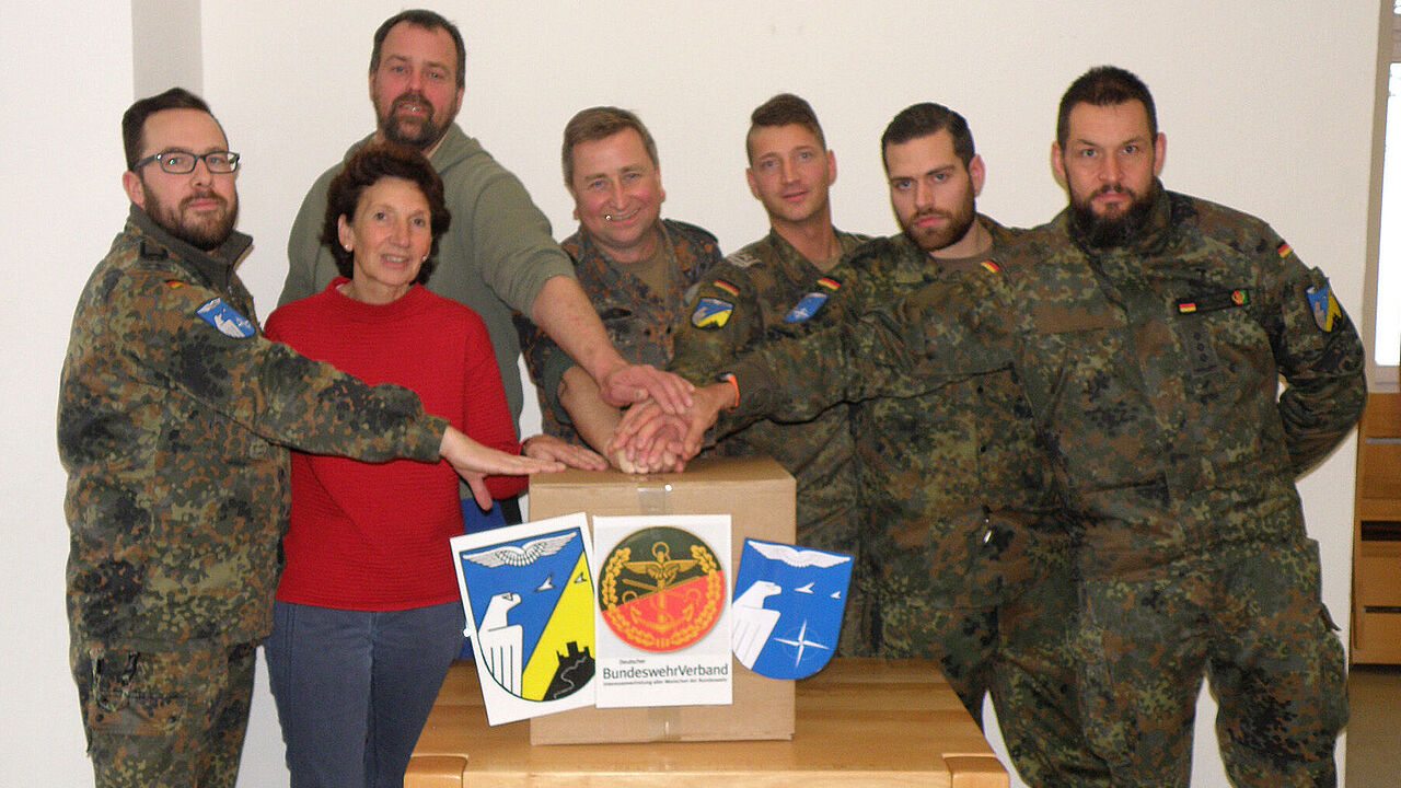 „Zivil-militärische“ Zusammenarbeit im Vorstand – besonders wichtig in einer Dienststelle mit nahezu gleichem Anteil ziviler wie militärischer Angehöriger findet Vorsitzender Stefan Riep. Foto: Riep