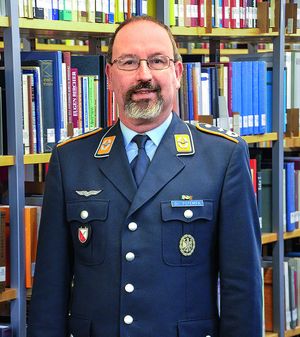 Dr. Harald Fritz Potempa ist Historiker und Pressestabsoffizier im Zentrum für Militärgeschichte und Sozialwissenschaften. Foto: Bundeswehr