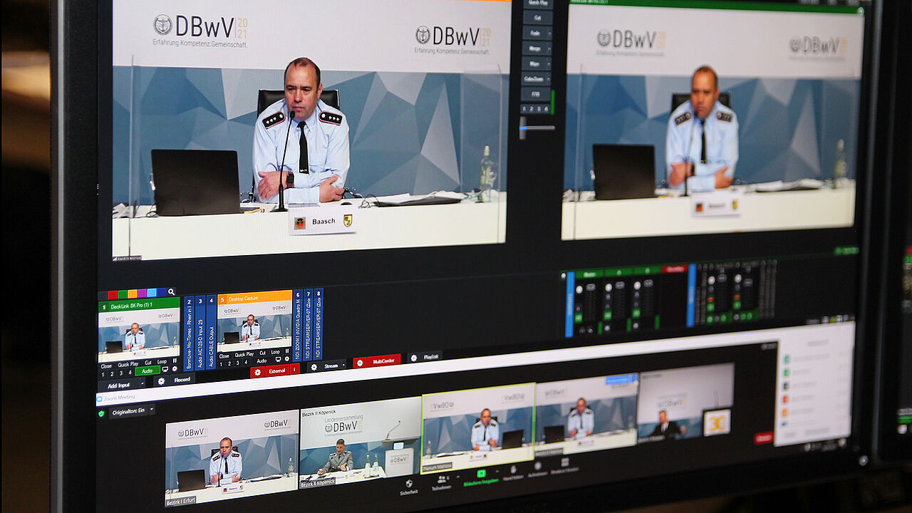 Alle Bezirke auf einen Blick. Foto:DBwV/Hahn