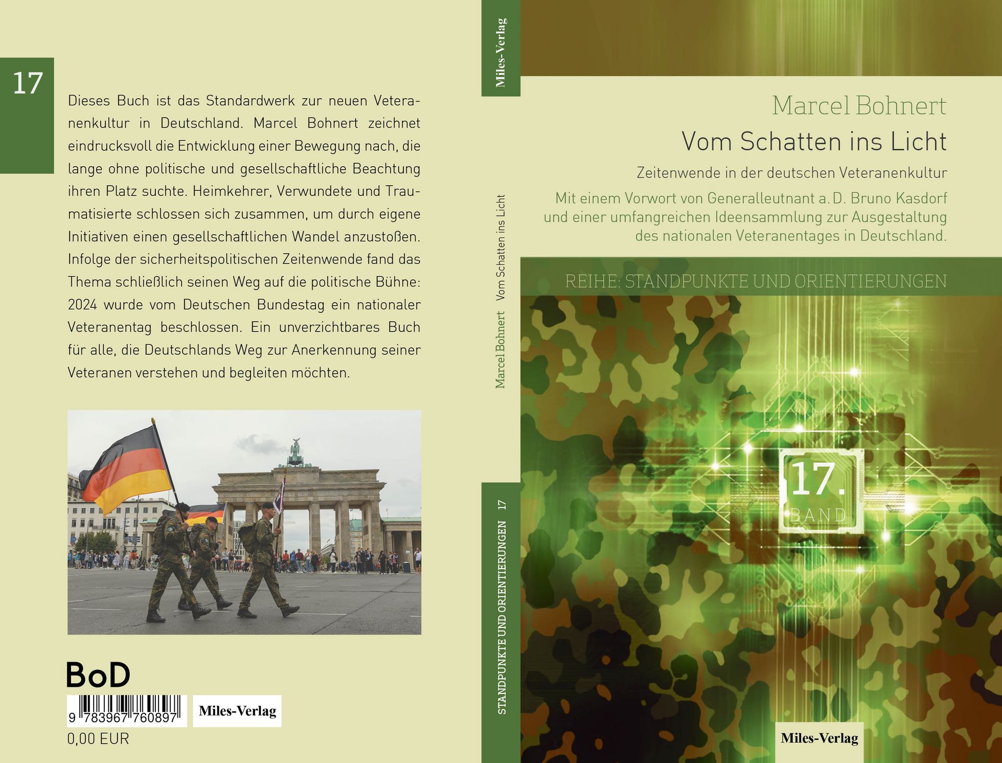 Buchcover - Zeitenwende Veteranenkultur