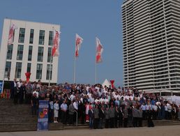 Delegierte, Gäste und Mitarbeiter der Landesversammlung Nord. Foto: DBwV