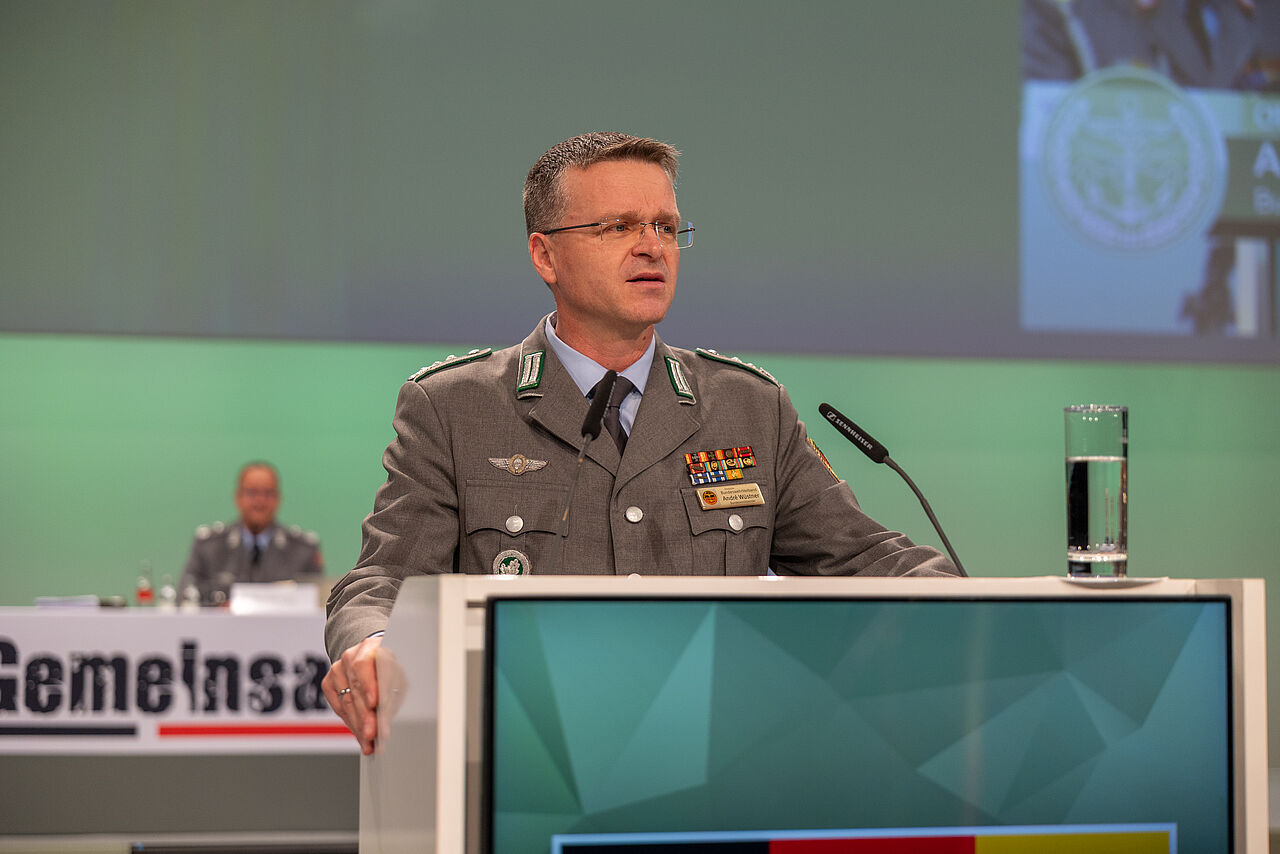 Tag 2- Impressionen der Hauptversammlung 2025. Foto: DBwV/Yann Bombeke