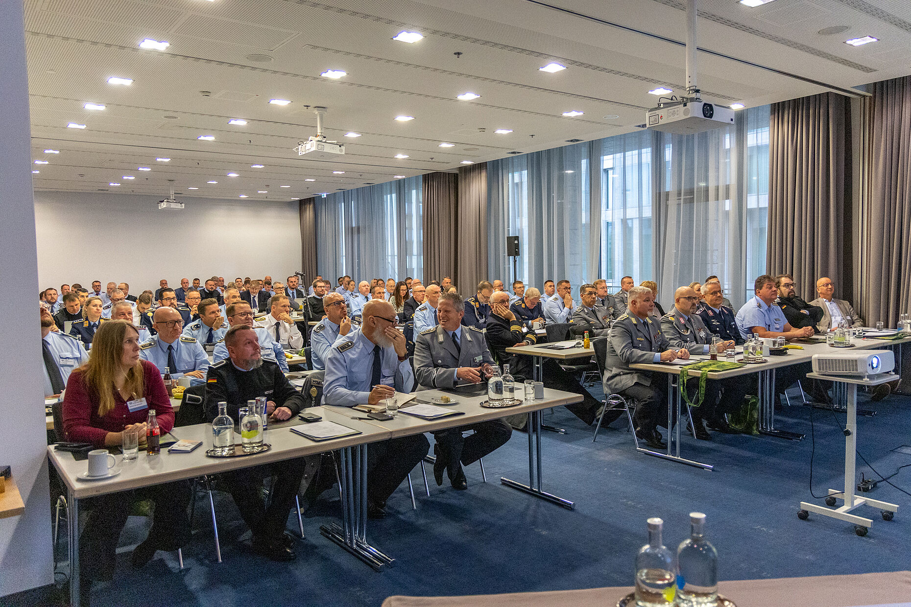 110 Personalräte und Vertrauenspersonen kamen zur Fachtagung auf Einladung des DBwV nach Berlin. Foto: DBwV/Sarina Flachsemeier