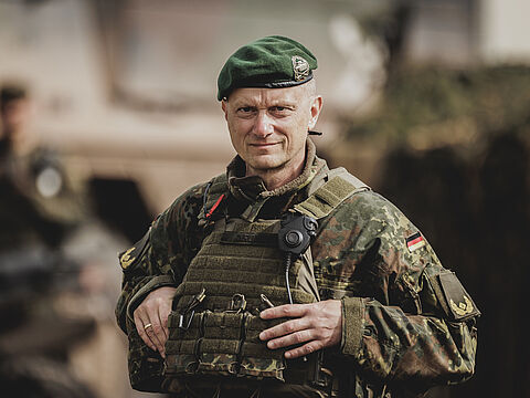Brigadegeneral Alexander Krone übernimmt die Spitze des Kommandos Spezialkräfte. Foto: picture alliance/photothek.de/Florian Gaertner
