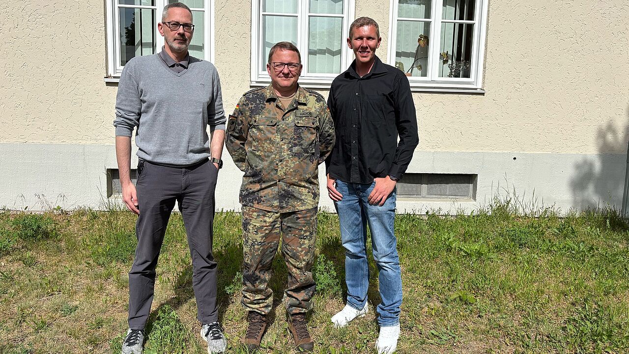 Personalratswahlen im Operativen Führungskommando der Bundeswehr: der neue Wahlvorstand. Foto: privat