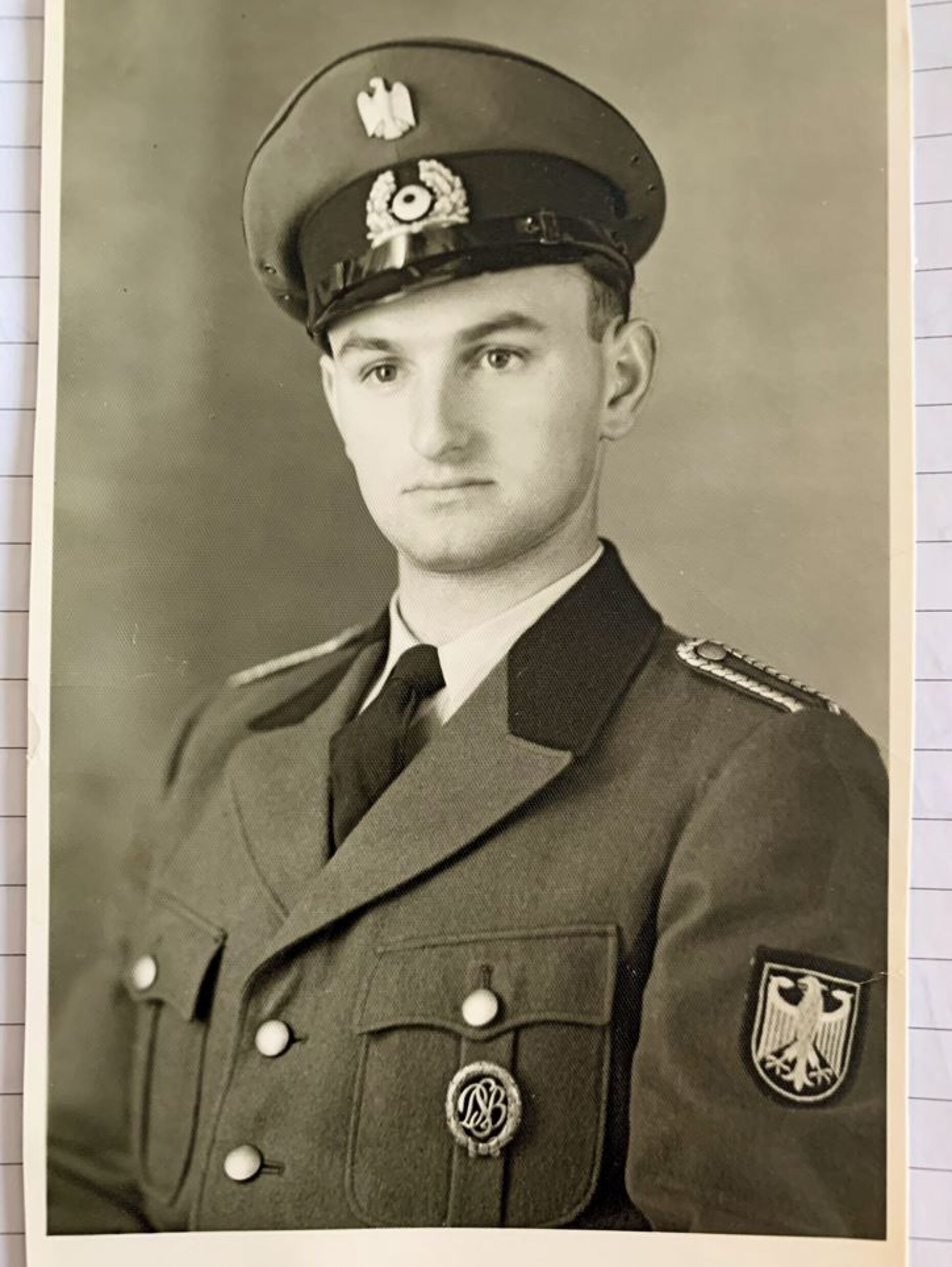 1953 trat Otto Brenner in den Bundesgrenzschutz ein, 1956 wechselte er zur neu gegründeten Bundeswehr. Foto: Privat/Archiv Renner