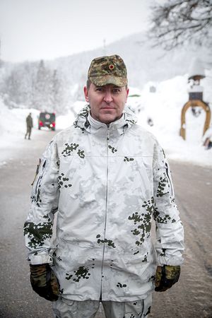 Korvettenkapitän d.R. Eckhard Michel: "Die Menschen sind sehr dankbar für die Hilfe der Bundeswehr." Foto: DBwV/Bombeke