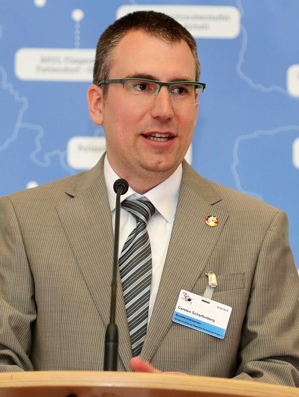 Carsten Scharfenberg: Bundesvorsitzender der BfPP. Foto: BfPP