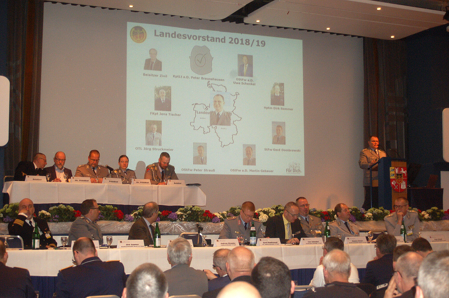 Andreas Brandes zieht nach vier Jahren als Landesvorsitzender Bilanz. Foto: DBwV/LV Nord