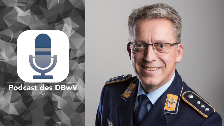 Der Stellvertretende Bundesvorsitzende des DBwV, Hauptmann Andreas Steinmetz, spricht im Podcast über Erwartungen zur Münchner Sicherheitskonferenz. Foto: DBwV