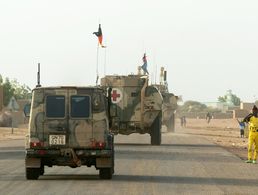 Eine Patrouille der Bundeswehr in Mali: Das sicherheitspolitische Umfeld in dem westafrikanischen Krisenstaat ist zuletzt immer instabiler geworden. Foto: Bundeswehr