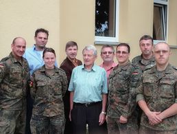 Der neue StoKa Vorsitzende André Korb (r.), mit Amtsvorgänger Roman Reiter (2. v.r) und weiteren Mandatsträgern aus Euskirchen Foto: StoKa Euskirchen