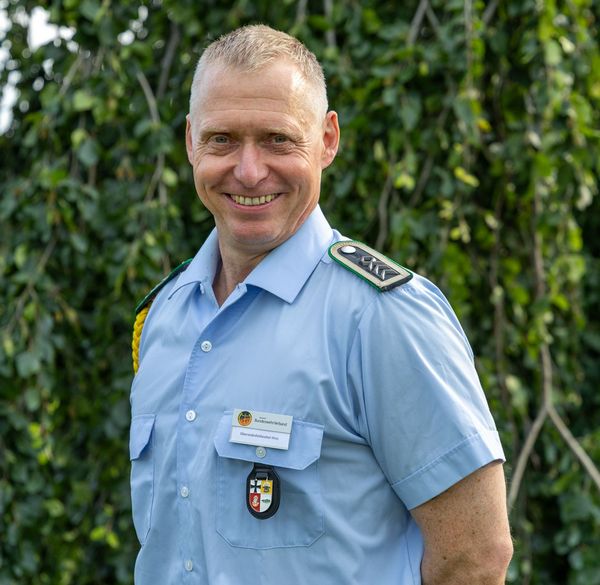 Oberstabsfeldwebel Gerald Hinz ist seit 20 Jahren Mitglied im DBwV und Vorsitzender der TruKa der Ernst-Moritz-Arndt-Kaserne in Hagenow. Foto: DBwV/Sarina Flachsmeier