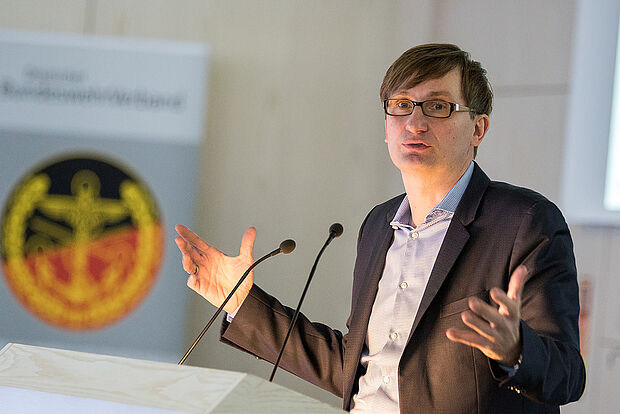 Der Historiker Sönke Neitzel von der Universität Potsdam. Foto: DBwV/Scheurer