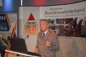 Generalmajor Reinhard Wolski sprach zur Entwicklung des Heeres