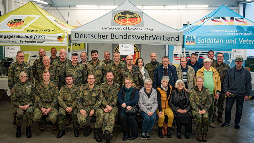 Die Standortkameradschaft Munster hatte zum Jahresende zur Hausmesse eingeladen. Foto: OSG Peter Engel