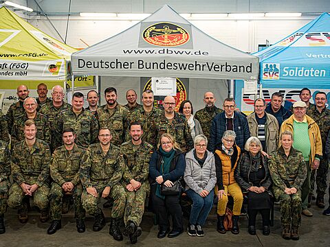 Die Standortkameradschaft Munster hatte zum Jahresende zur Hausmesse eingeladen. Foto: OSG Peter Engel