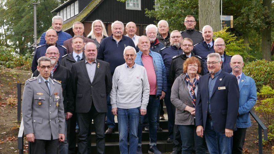 Mandatsträger aus dem Westen Niedersachsens trafen sich zur einer Informationsveranstaltung in Dötlingen. Foto: DBwV