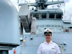 Hauptbootsmann Christiane Kroner, Navigationsmeister: "Eine erhöhte Verfügbarkeit von Einheiten wird auch ein Motivationsschub für die Soldaten sein."