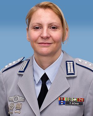 Stellvertretende Vorsitzende Sanitätsdienst, Hauptmann Petra Böhm