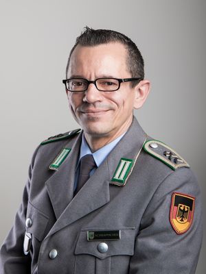 Stabsfeldwebel Thomas Schwappacher, der Vorsitzende Streitkräftebasis im Bundesvorstand. Foto: DBwV