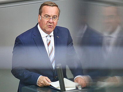 Im Bundestag machte Verteidigungsminister Boris Pistorius deutlich, dass eine Stabilisierung des Libanons auch nach dem Ende des UNIFIL-Einsatzes im deutschen Interesse sei. Foto: picture alliance/dts-Agentur