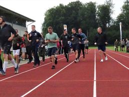 Aktiv für eine gute Sache, Läufer der Bundeswehr zeigten Spitzenleistungen. Foto: privat