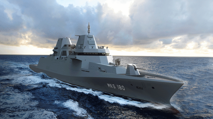 Das MKS 180 soll vielfältig einsetzbar sein - die Marine spricht von einer Allzweckwaffe. Foto: Damen Shipyards