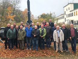 Gifhorner Ehemalige zu Besuch ei der Firma Rheinmetall in Unterlüß. Foto: DBwV/LV Nord