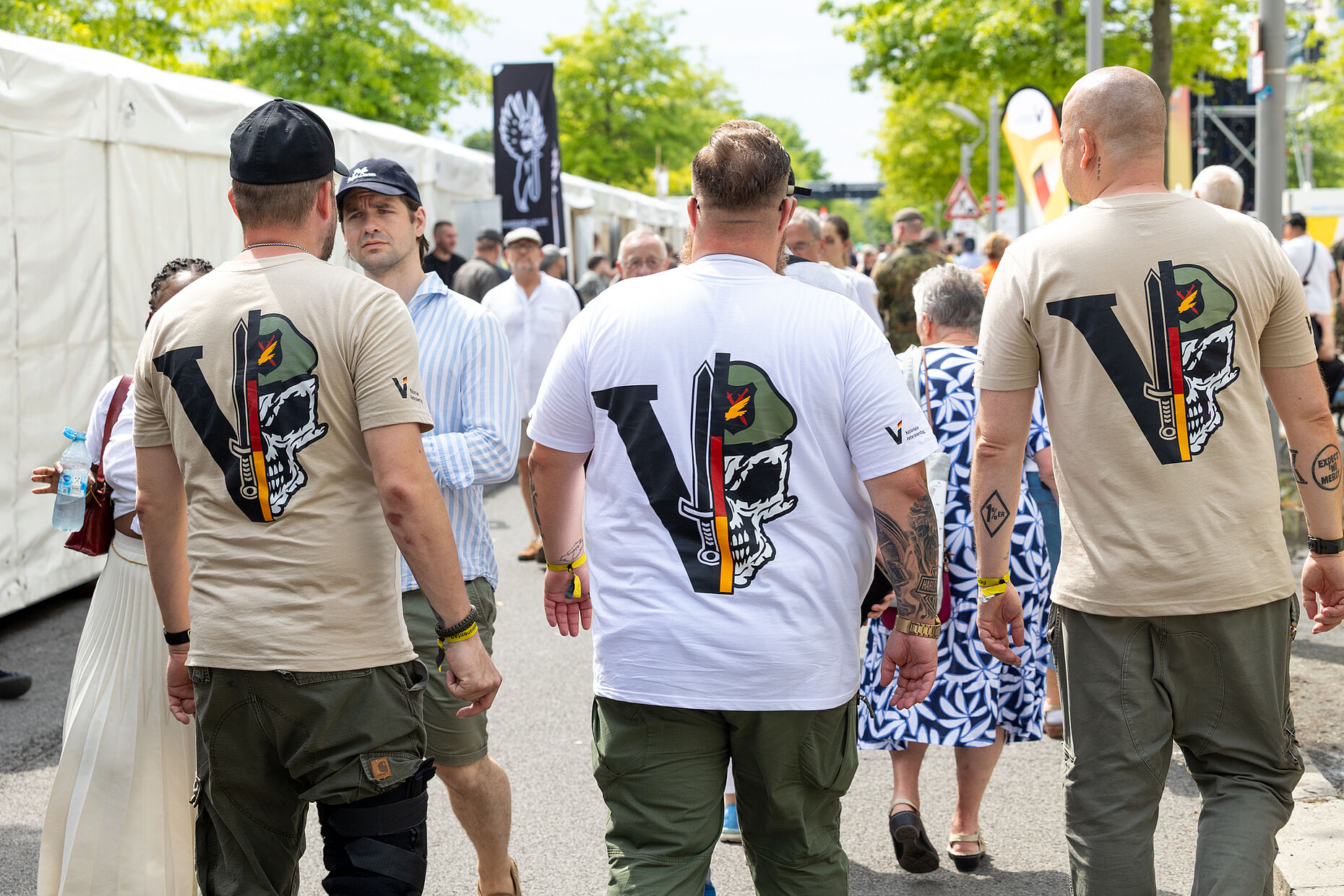 Im ganzen Land wurde deutlich: Deutschland steht zu seinen Veteraninnen und Veteranen. Foto: DBwV/Yann Bombeke