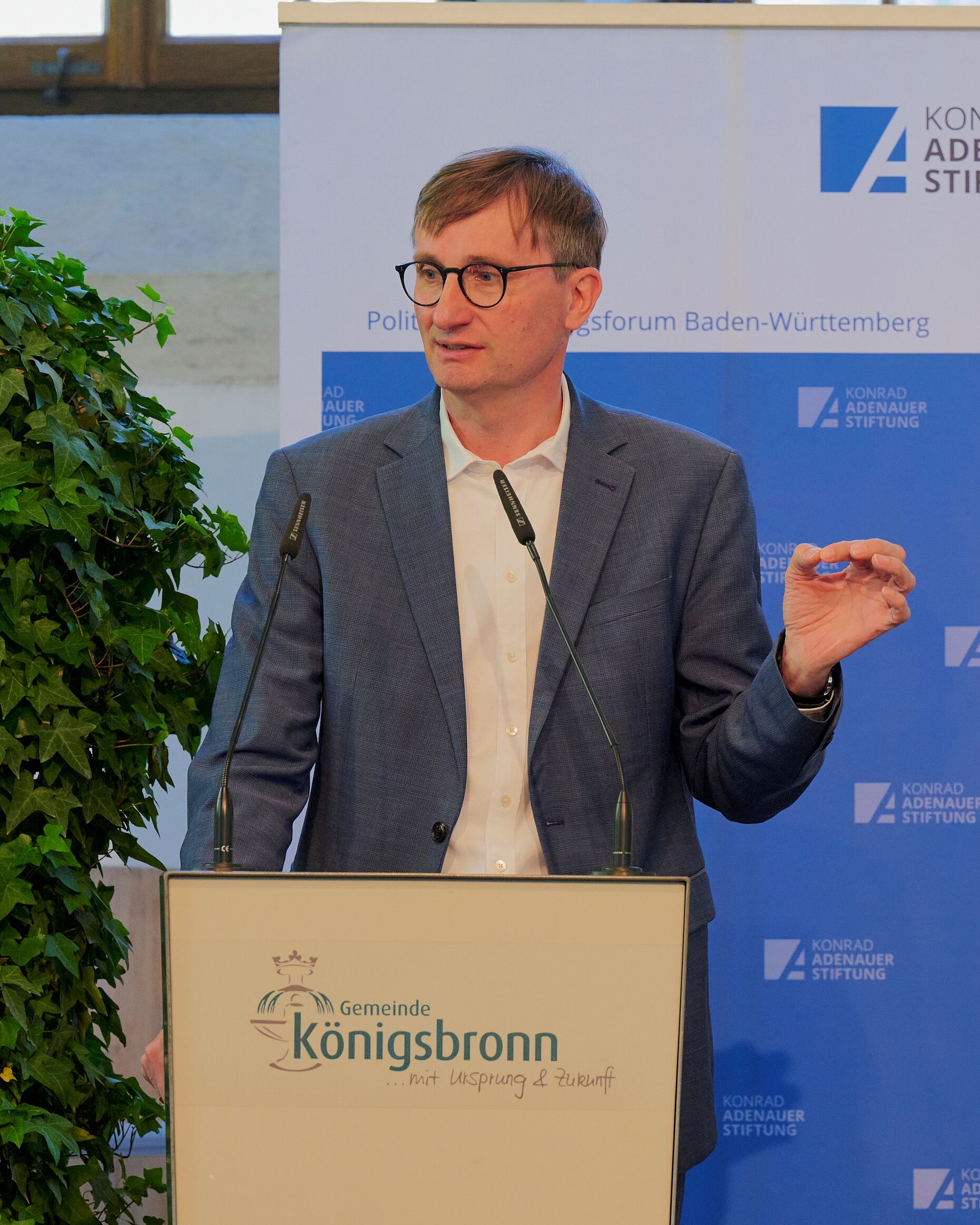 Militärhistoriker Prof. Dr. Sönke Neitzel zog eine ernüchternde Bilanz der deutschen Verteidigungspolitik. Foto: Ingo Kaminsky