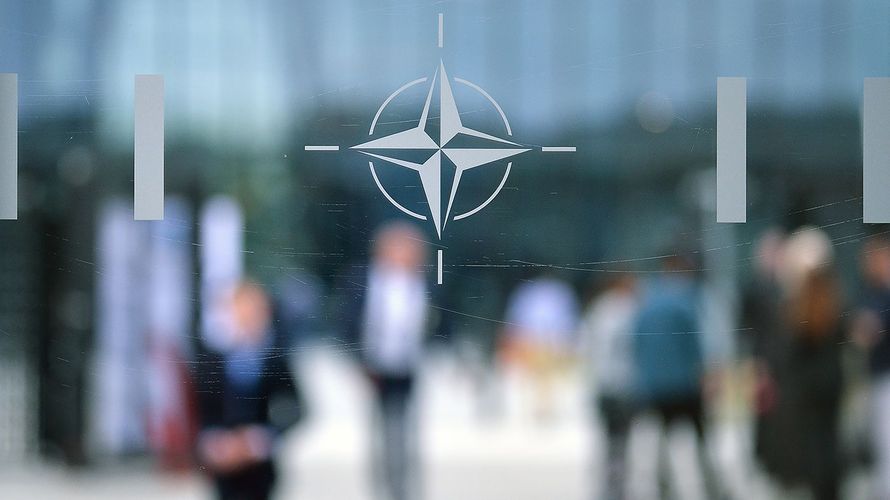 Das Nato-Hauptquartier in Brüssel: Dort treffen sich die Regierungschefs des Bündnisses zum Gipfel. Foto: dpa