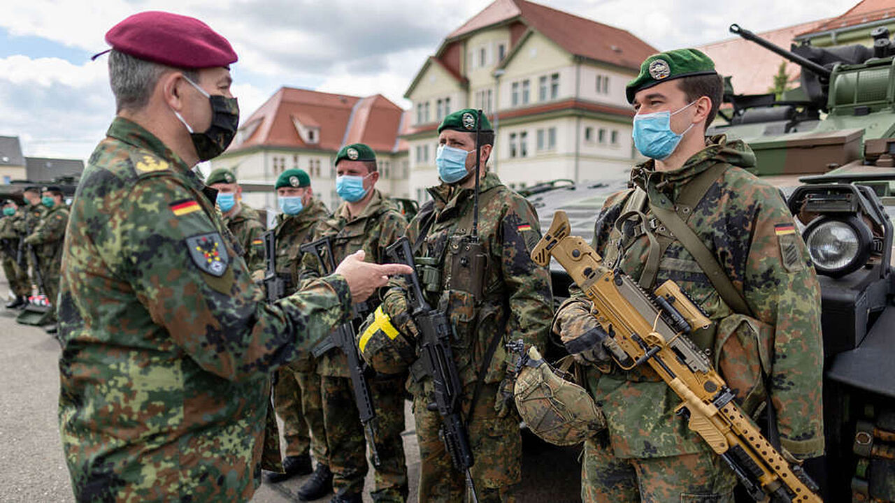 Auch unter den Bedingungen der Corona-Pandemie geht die Ausbildung im Heer weiter. Foto: Bundeswehr/Marco Dorow